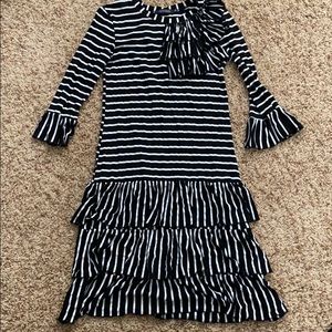 Nuggles black & white dress.